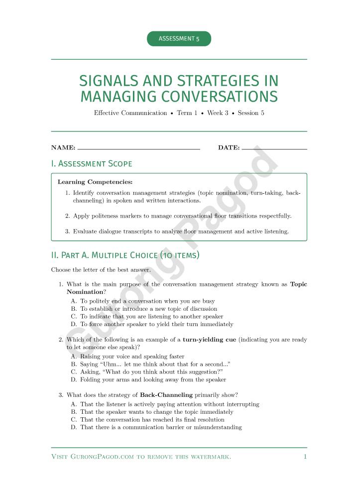 Reference image for Assessment 5
