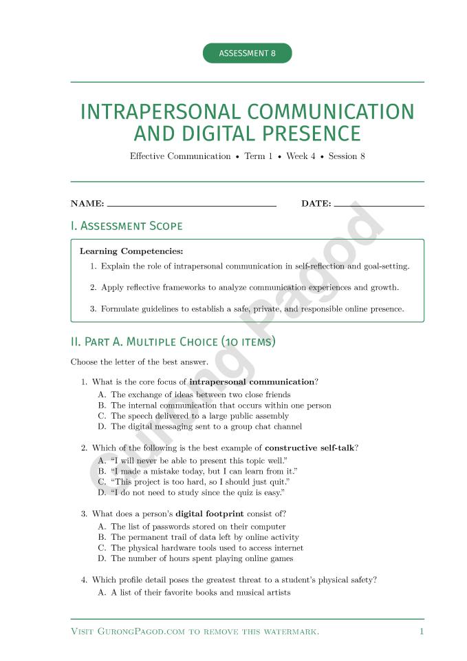 Reference image for Assessment 8
