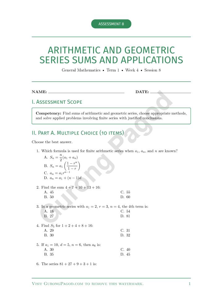 Reference image for Assessment 8