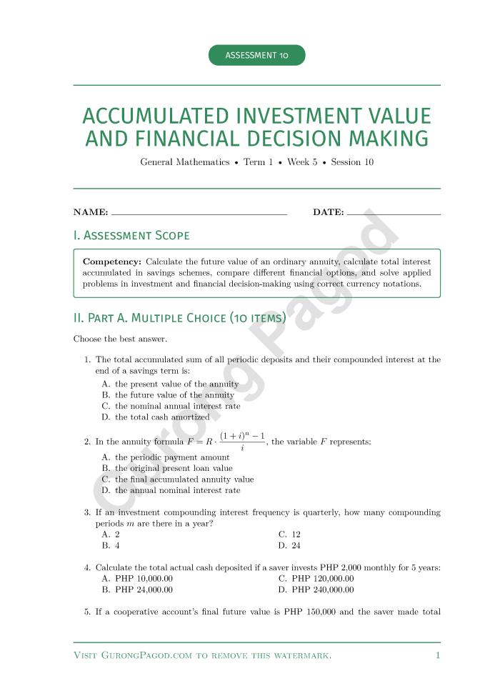 Reference image for Assessment 10
