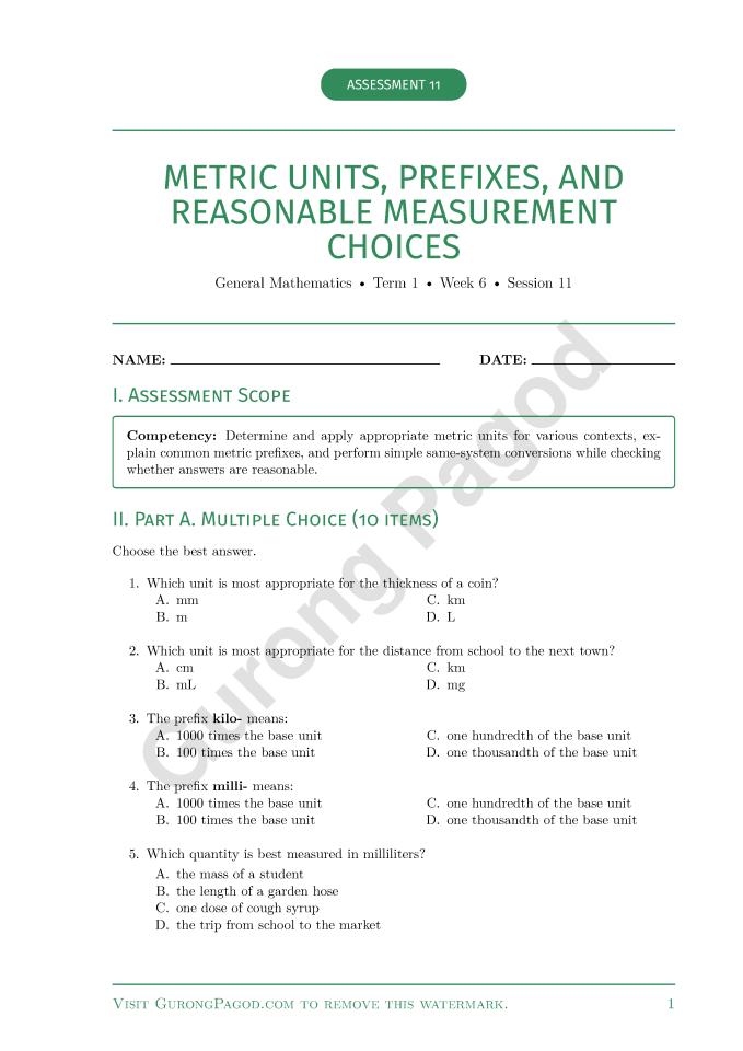 Reference image for Assessment 11